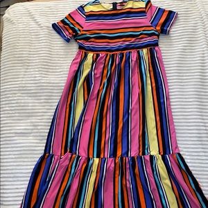 Shein Multi-Colored Blouson Dress